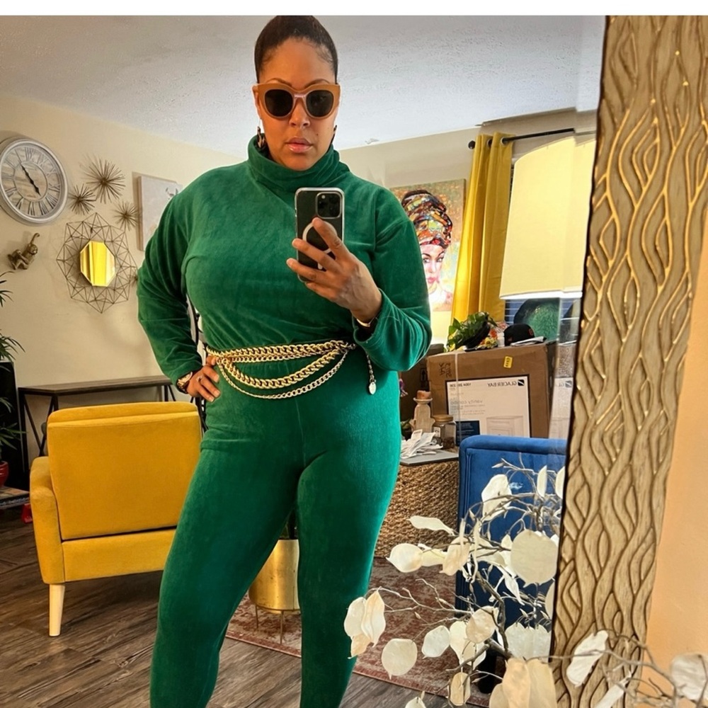 Vintage Two Piece Leggings Set